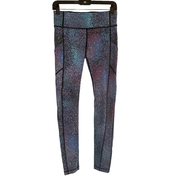 Lululemon Speed Up V Tight RARE MERMAID GALAXY *Luxtreme 28” // Size 6 - Picture 3 of 8